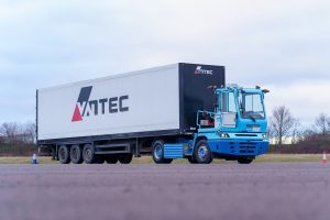 One of Vantec's 40- tonne freight tractors