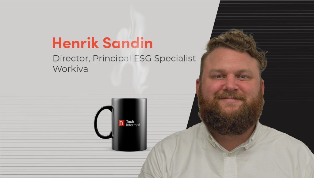 Henrik Sandin, director & principal ESG specialist, Workiva