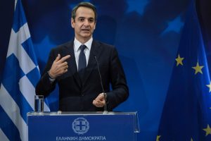Greek Prime Minister Kyriakos Mitsotakis
