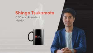 Shingo Tsukamoto, CEO and president, Makip