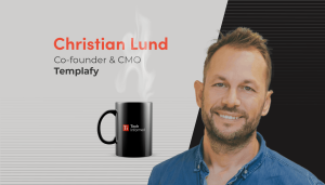 Christian Lund, co-founder & CMO, Templafy