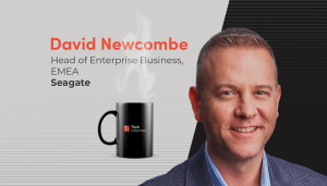 David Newcombe, head of enterprise businesses in EMEA, Seagate